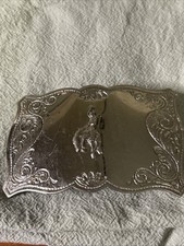 Bucking Bronco Vintage Belt Buckle