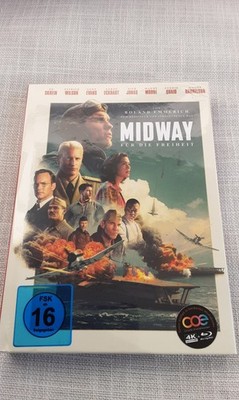 Midway - Für die Freiheit -- 4K Ultra HD + Blu-ray Mediabook NEU OVP Nr.283/999