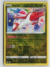 Pokemon TCG Fusion Strike Latias x1 NM Reverse Holo 193