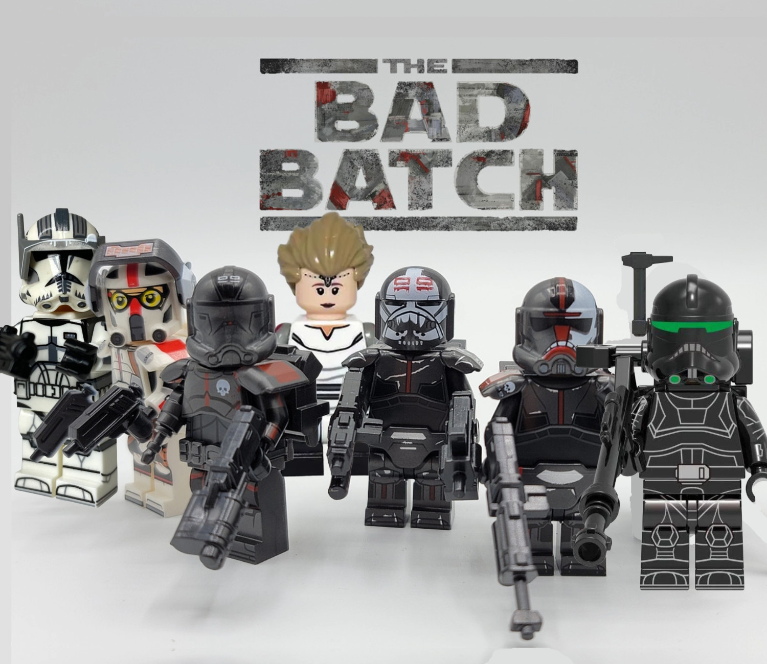 S With Omega & Cody - Star Wars Lego 75314