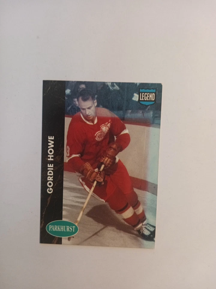 1991 Pro Set Parkhurst Hockey Promo #PHC 1 Gordie Howe  Detroit Red Wings HOF MT - Image 4 of 4