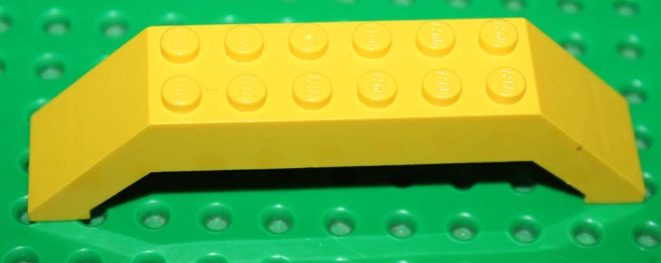Lego Yellow Slope 45 10x2x2 Double ref 30180 set 4610 7344 6434 6426 5885 1351 - Photo 1/1