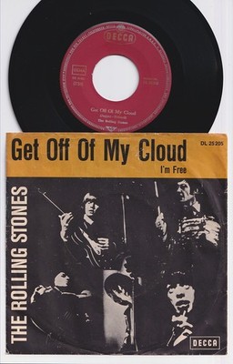 The ROLLING STONES * Get Off Of My Cloud * 45 * 1965 GERMANY 45 *