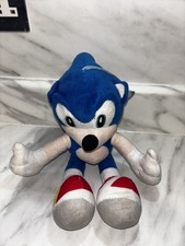 Sonic the Hedgehog Plush Toy Factory Sega Blue Stuffed Figure 