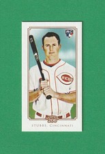 DREW STUBBS 2010 Topps 206 RC Mini American Caramel #179 Reds Rookie Card T-206*. rookie card picture