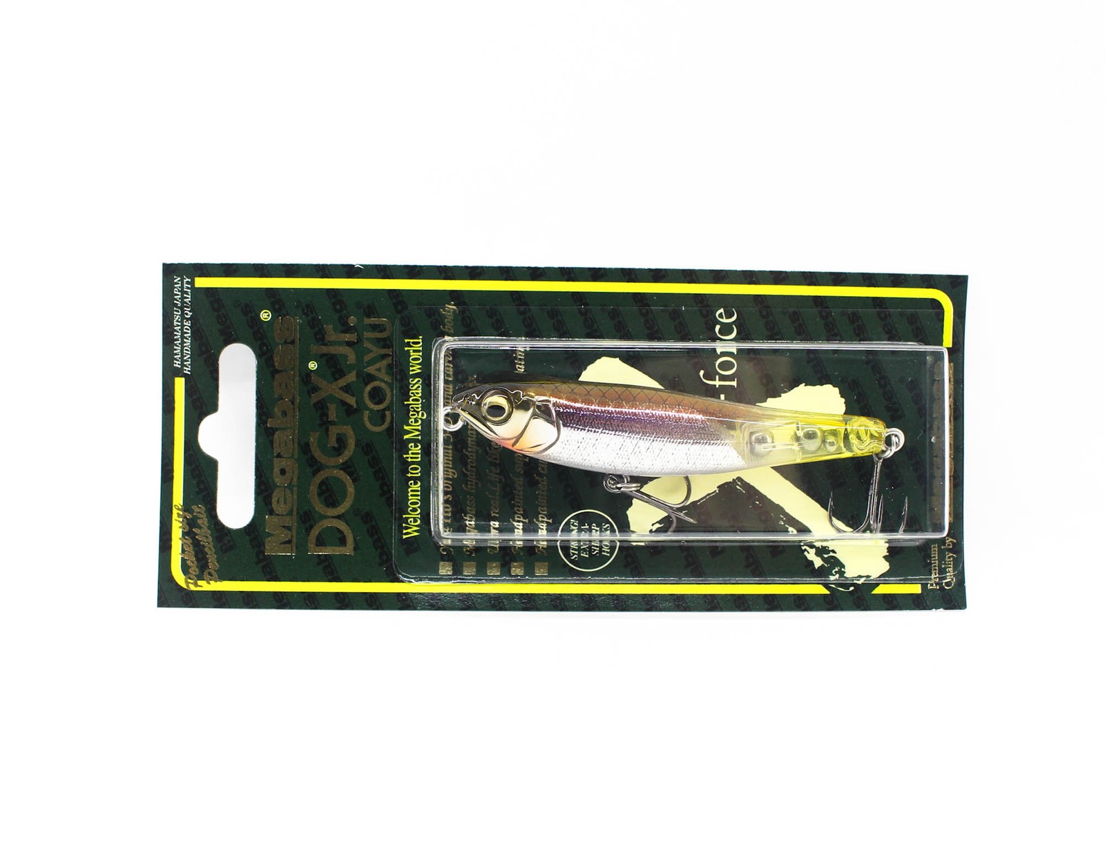 Megabass Dog X Junior Coayu 71 mm 5.8 grams Floating Lure DS Wakasa (1692)