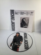 MICHAEL JACKSON LP Bad PICTURE DISC Limited Edition EPIC 2018