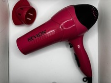 REVLON OEM Smooth and Effortless 1875W Ionic Hair Dryer Berry RV474 TESTED WORKS