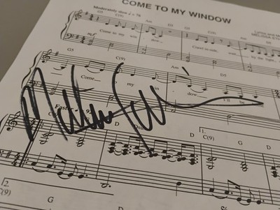 MELISSA ETHERIDGE SINGER SONGWRITER SIGNED COME TO MY WINDOW 9X12