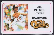 1981 Perma Graphics Super Star Jim Palmer Ltd Edition Credit Card Baltimore HOF