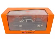 1/43 Opel Rekord A Coupe 1962 Black Minichamps Diecast 940041021