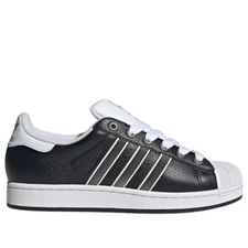 [JQ3209] Adidas Originals Mens Superstar II Core Black White Sneakers *NEW*
