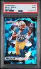 2024 PANINI PRIZM BLUE ICE #162 KHALIL MACK 51/99 PSA 9