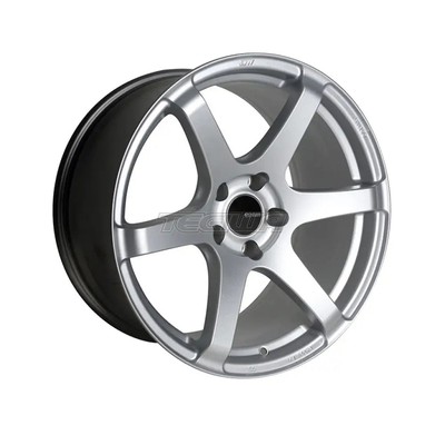 Enkei T6S Alufelge 17x9 ET45 5x114,3 matt silber 72,6mm CB