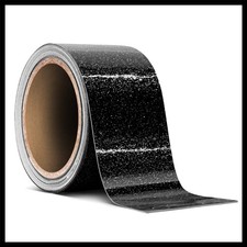 Black Vinyl Adhesive Tape 2-Inch by 30-Foot Waterproof Outdoor Indoor