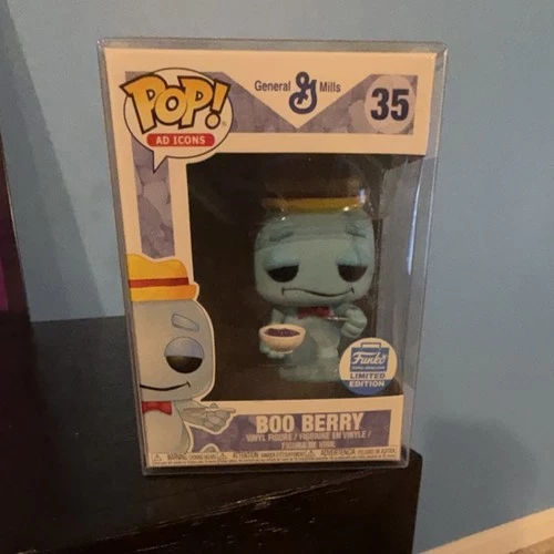 Funko Pop! Vinyl Boo Berry #35 General Mills Ad Icons Limited Edition Figure