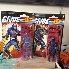 G.I. Joe  Classified Series Retro Card Back Cobra Trooper   Cobra Commander