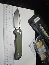 Dispatch D2 G10,  Axis Lock Pocket Folding Knife EDC Reversible Clip 