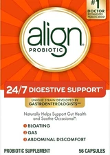 ALIGN PROBIOTIC DIGESTIVE SUPPORT 56 CAPSULES EXP. 1/2028