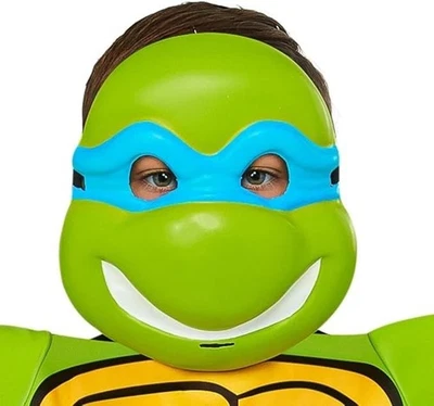 Rubies 2000681 - Leonardo 1/2 Kindermaske, TMNT Kostüm Zubehör, Halbmaske - Bild 1 von 2