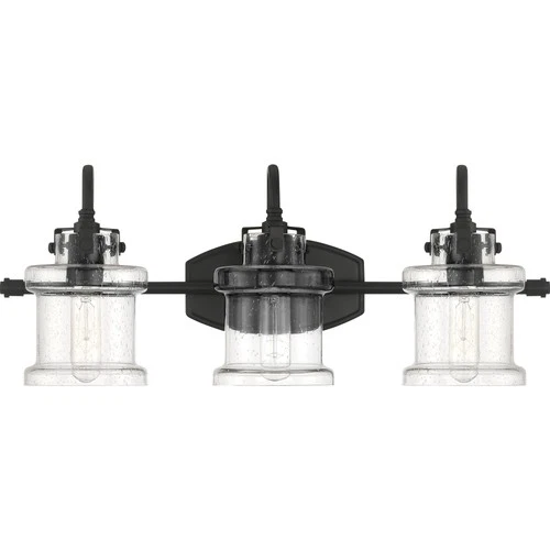 Quoizel DNY8603 Nickel Danbury 3-Light 24"W Bathroom Vanity Light - Picture 12 of 12