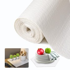Beautysaid Shelf and Drawer Liner for Kitchen Cabinet, Non Adhesive Non Slip ...