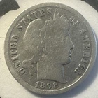 1892-O Barber Dime Good Condition Nice Coin