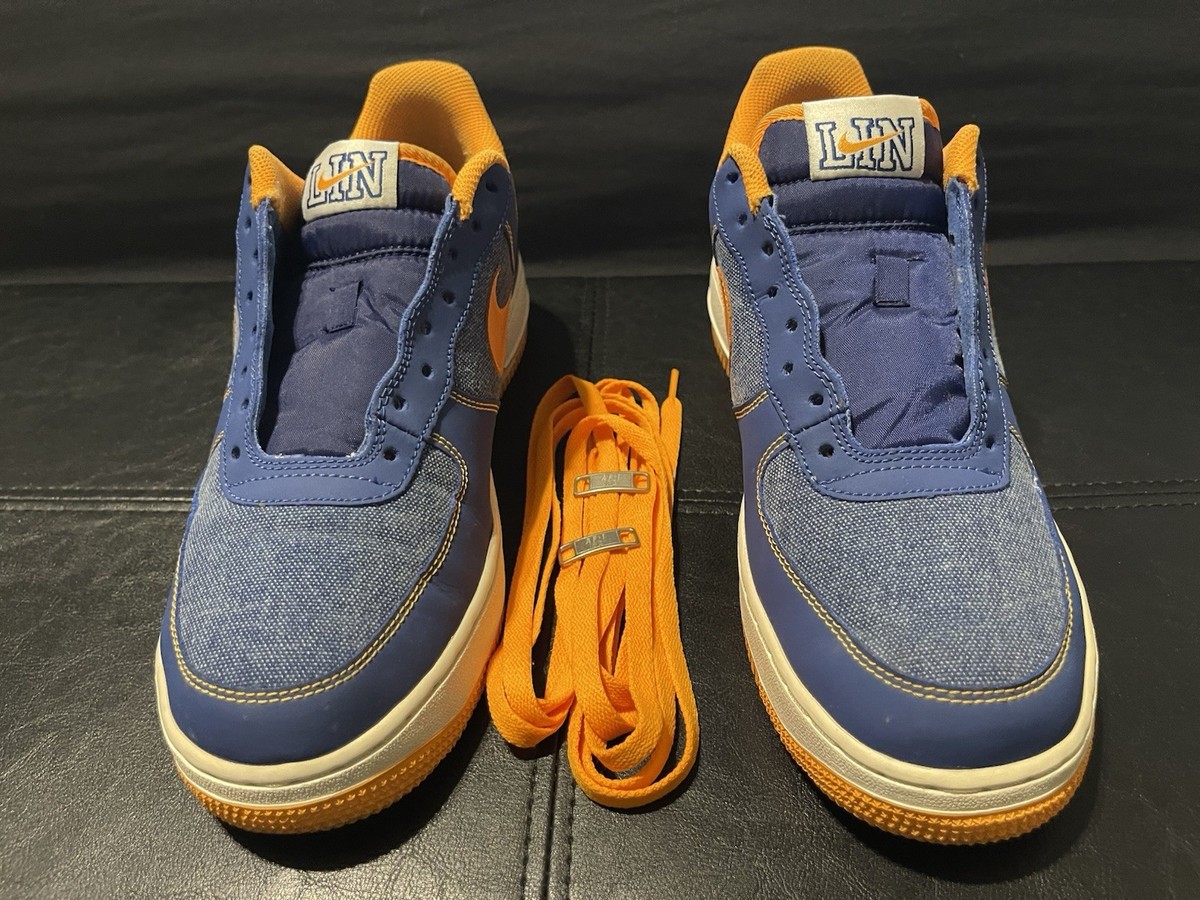 Nike AIR FORCE 1 Low 07 JEREMY LIN 2012 PE New York Knicks NY