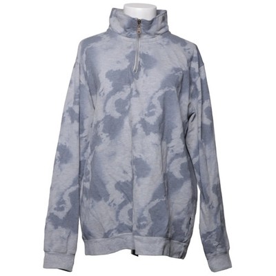 Trigema, Sweatshirt, Größe: M, Grau/Weiß, Sweat, Herren #yTy