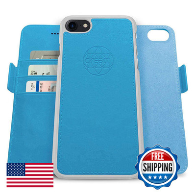 Dreem Fibonacci 2-In-1 Wallet Case For Apple Iphone Se 3 2022 Se 2 8/7 - Luxury