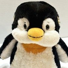 Ganz Webkinz Penguin Plush Stuffed Animal Black White Penguin Plushie