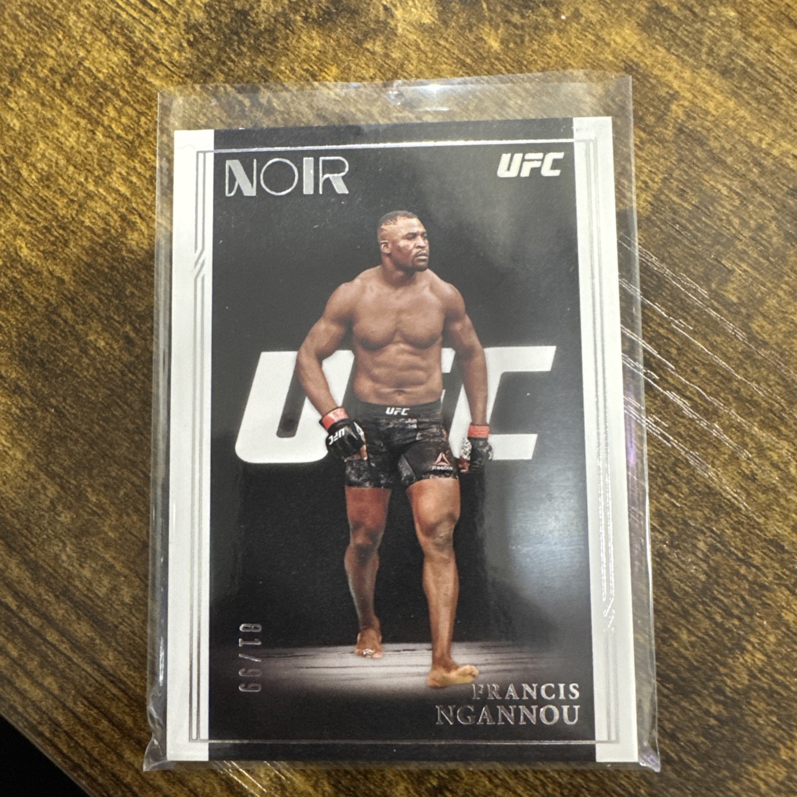 2021 Panini Chronicles UFC - Noir Francis Ngannou #308 /99