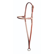 Profesjonalny wybór Skórzana maska wojenna - brązowa uprząż Skóra i solidny mosiądz