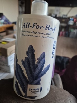 Tropic Marin All-For-Reef 1000ml - Calcium Magnesium KH Trace Elements Reef Tank