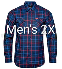 Dixxon Flannel Co. "Blood Stripe" USMC Men's Size 2X LIMITED EDITION RARE