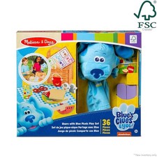 Melissa  Doug Blues Clues Picnic Play Set with Hand Puppet - New in Box 