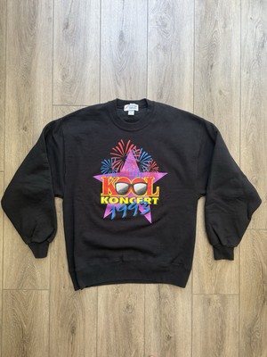 VTG Kool Koncert 1993 Denver Sweatshirt The Temptations The Grass Roots Concert