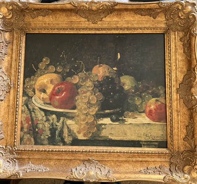Brushstrokes Museum Collection François Miel Grapes and Apples Limited Edition 