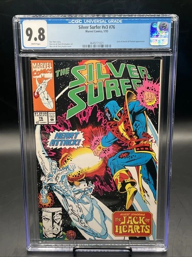 Silver Surfer #76 (Marvel Comics January 1993) CGC Graded 9.8 White Pages