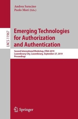 Neue Technologien für Autorisierung und Authentifizierung - 9783030397487