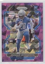 2021 Panini Prizm Rookie Purple Ice Prizm 203/225 Jermar Jefferson #404 0t6p