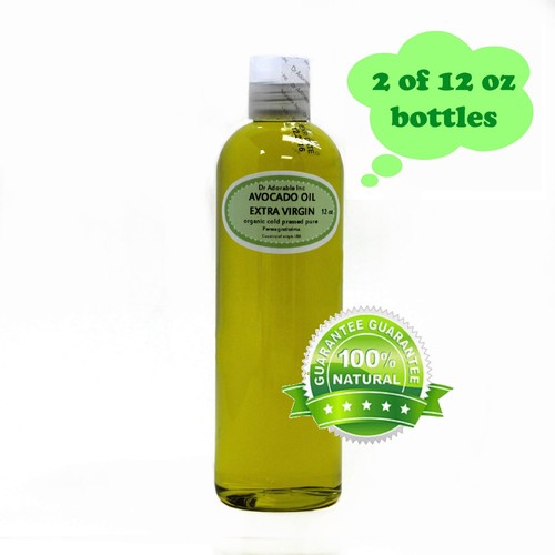 Extra Virgin Avocado Oil Unrefined Raw 100 Pure Organic Cold Pressed