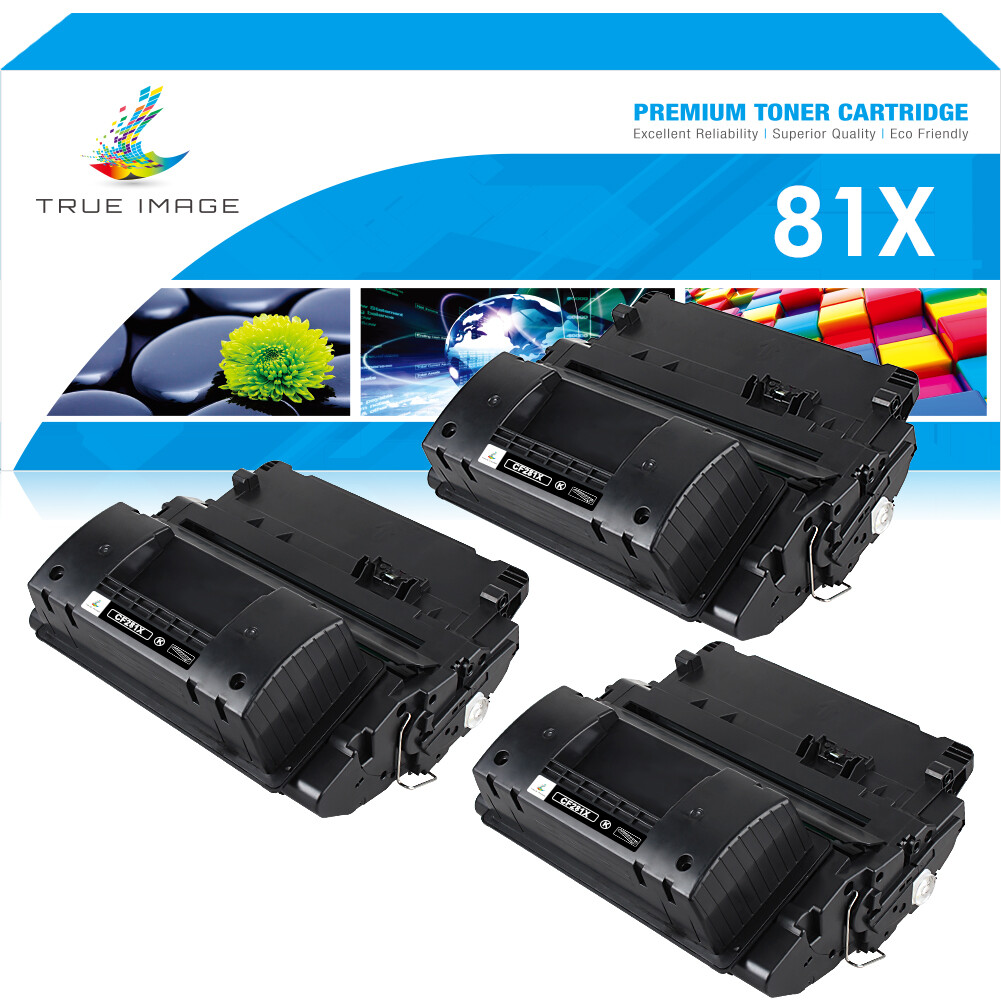 3PK CF281X 81X Toner Cartridge For HP LaserJet Enterprise Flow MFP