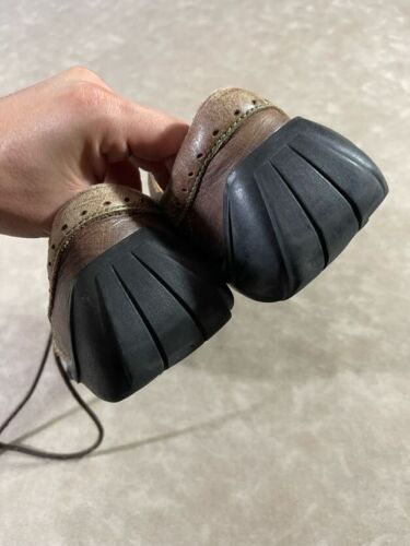 John Fluevog Future Angel Mens Brown Leather Casual Lace Up Shoes Size 10M - Picture 5 of 10