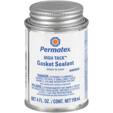 PERMATEX HIGH TACK GASKET SEALANT BRUSH TOP 4OZ PART# 80062