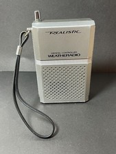 Vintage Realistic Crystal Controlled Pocket Weatheradio Model 12-151A Tested