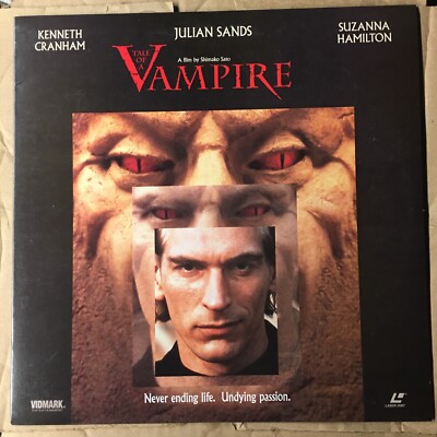Tale of A Vampire (Laserdisc) JULIAN SANDS Suzanna Hamilton Kenneth Cranham RARE