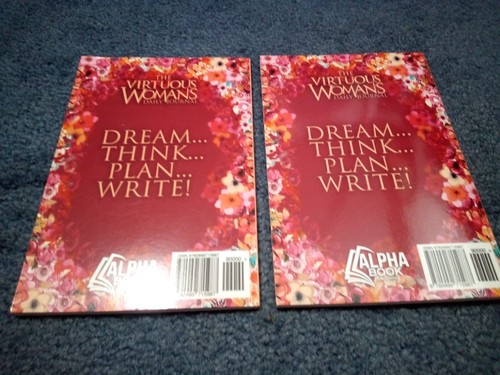 The Virtuouse Women's Daily Journal Lot Of 2 - Picture 6 of 7