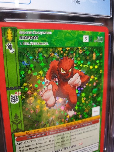 MetaZoo x Ebay Bigfoot 1/165 Wilderness Holo Completo 1ª Edición CGC 10 Impecable - Imagen 2 de 5