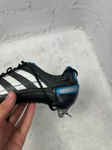Botines de fútbol Adidas Predator para hombre muy raros negros talla 40 EE. UU. 7 2010 - Imagen 12 de 24